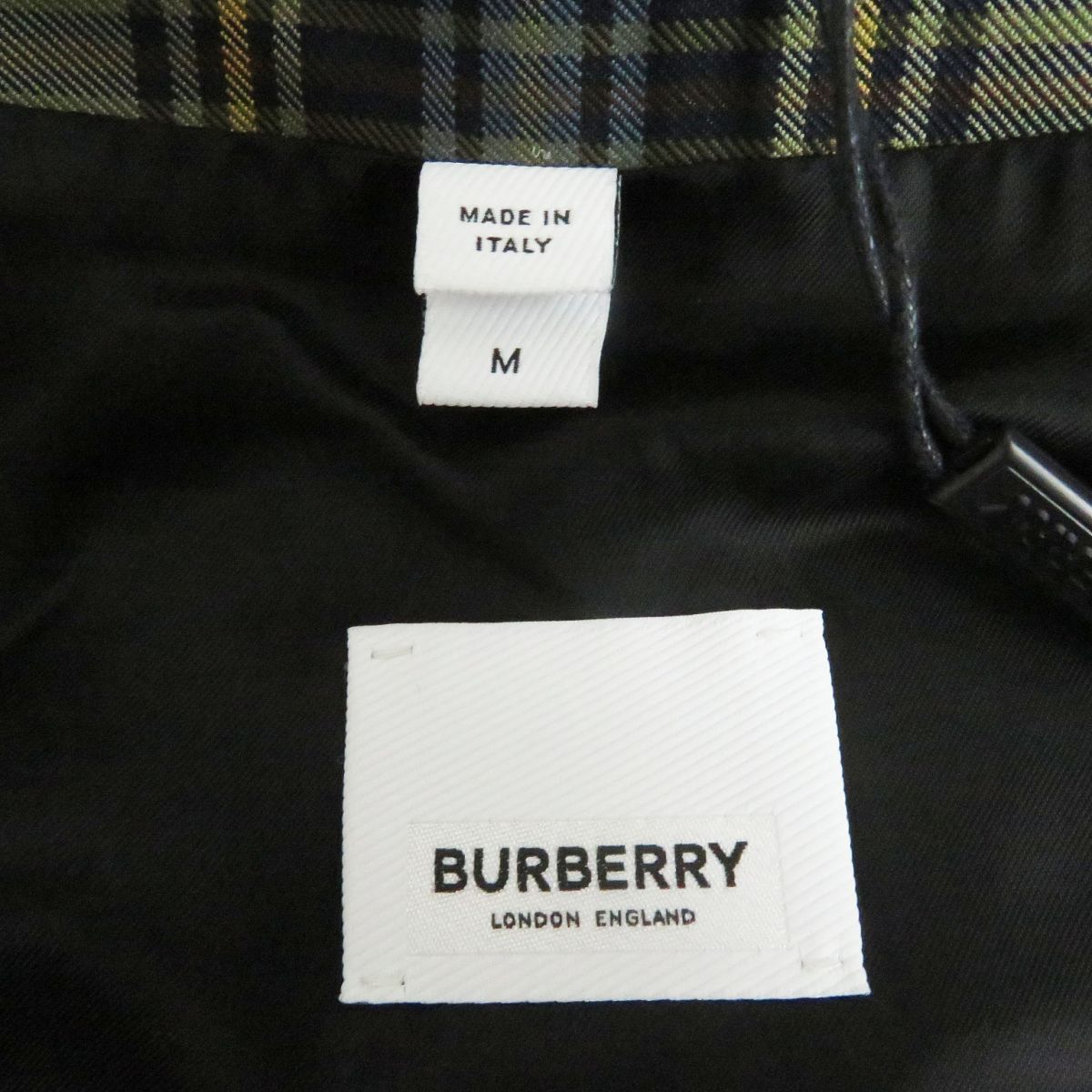 Burberry Check Logo Down Jacket M