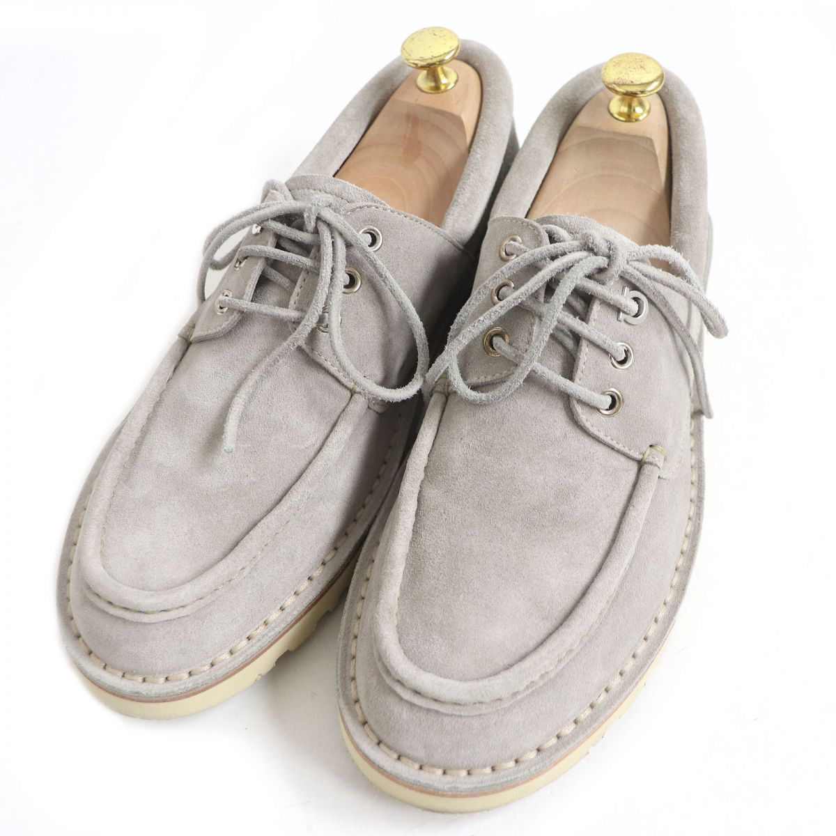 Salvatore Ferragamo Suede Leather Moccasins Deck Shoes