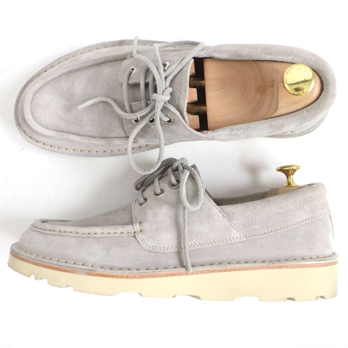 Salvatore Ferragamo Suede Leather Moccasins Deck Shoes