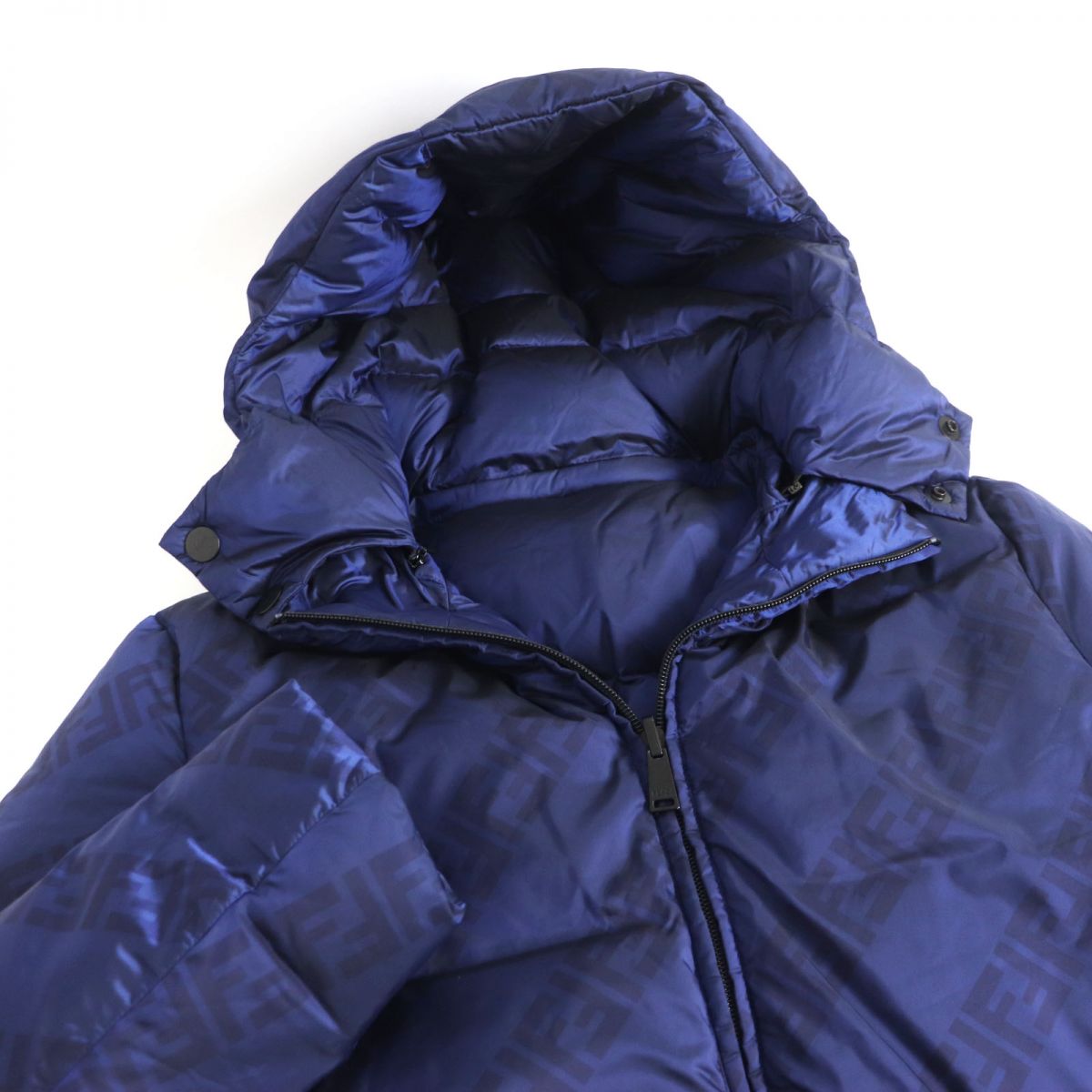 Fendi Reversible Puffy Jacket Blue 46