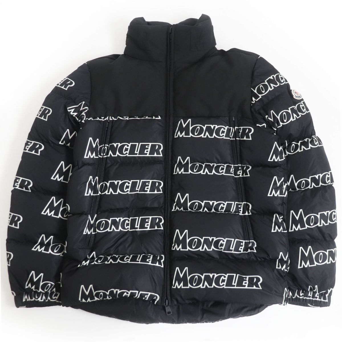 Moncler FAIVELEY Logo Hooded Down Jacket