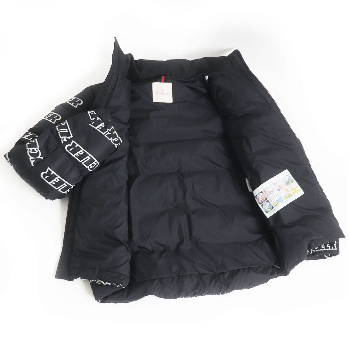 Moncler FAIVELEY Logo Hooded Down Jacket