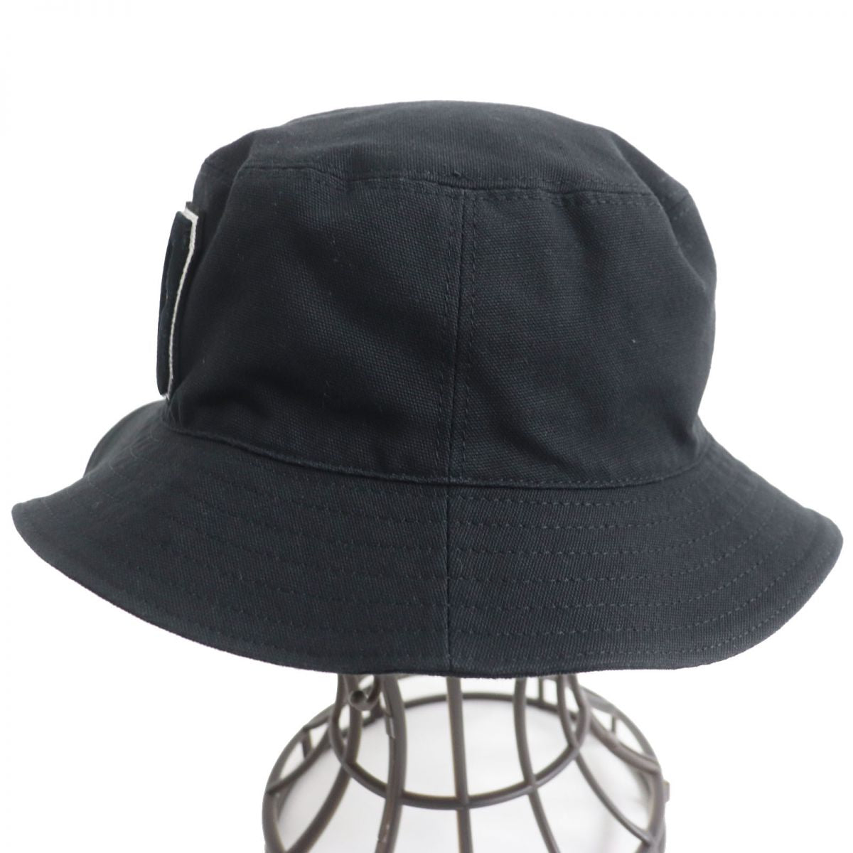 Dior Kenny Scharf Logo Patch Bucket Hat Black M