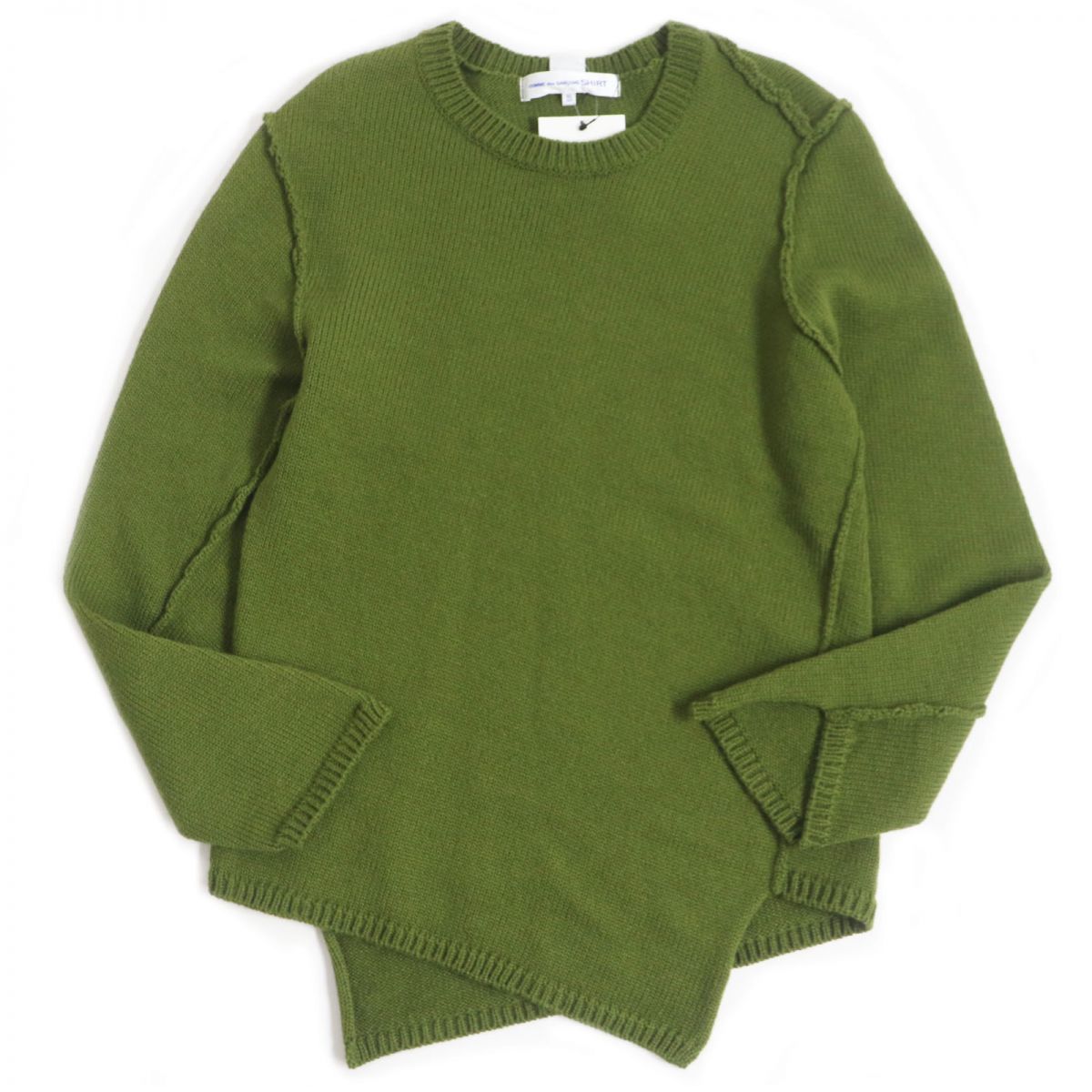 Comme des Garcons XS Crew Neck Knit Sweater