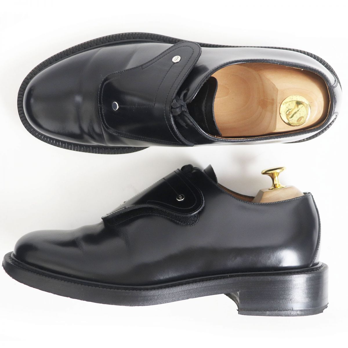 Dior Homme Leather Shoes Black 40