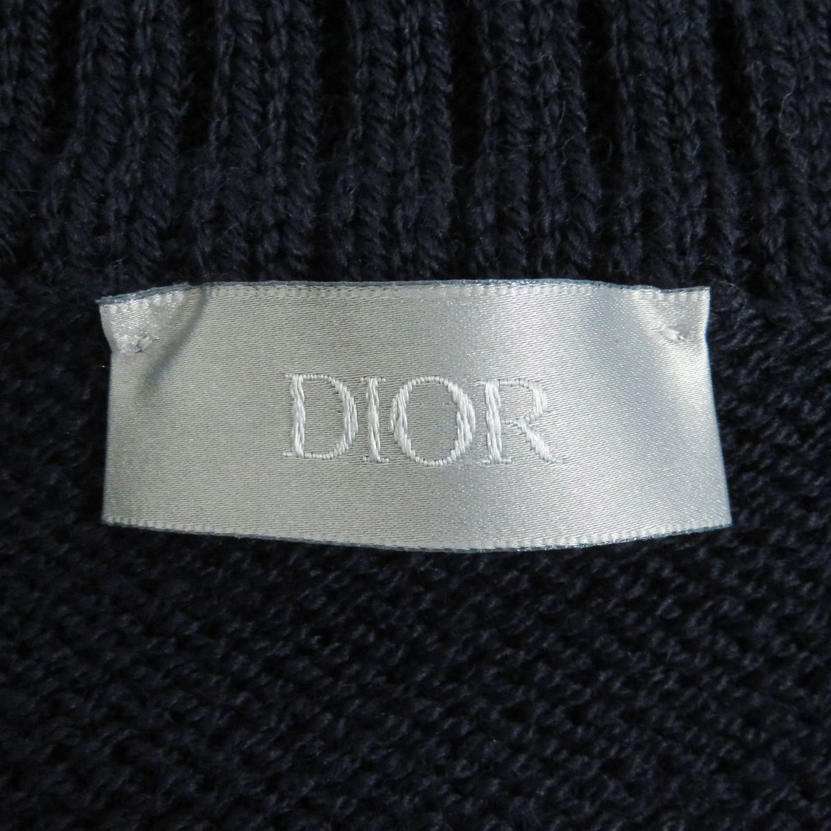 Dior Homme x Shawn Stussy Logo Knit Sweater XS