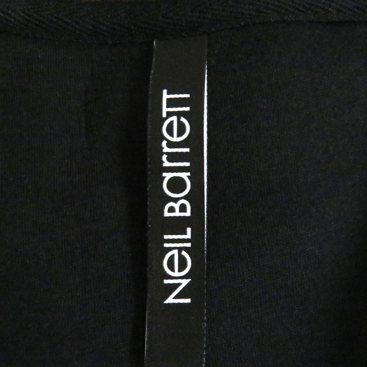 NEIL BARRETT Monogram Zip-Up Hoodie XL