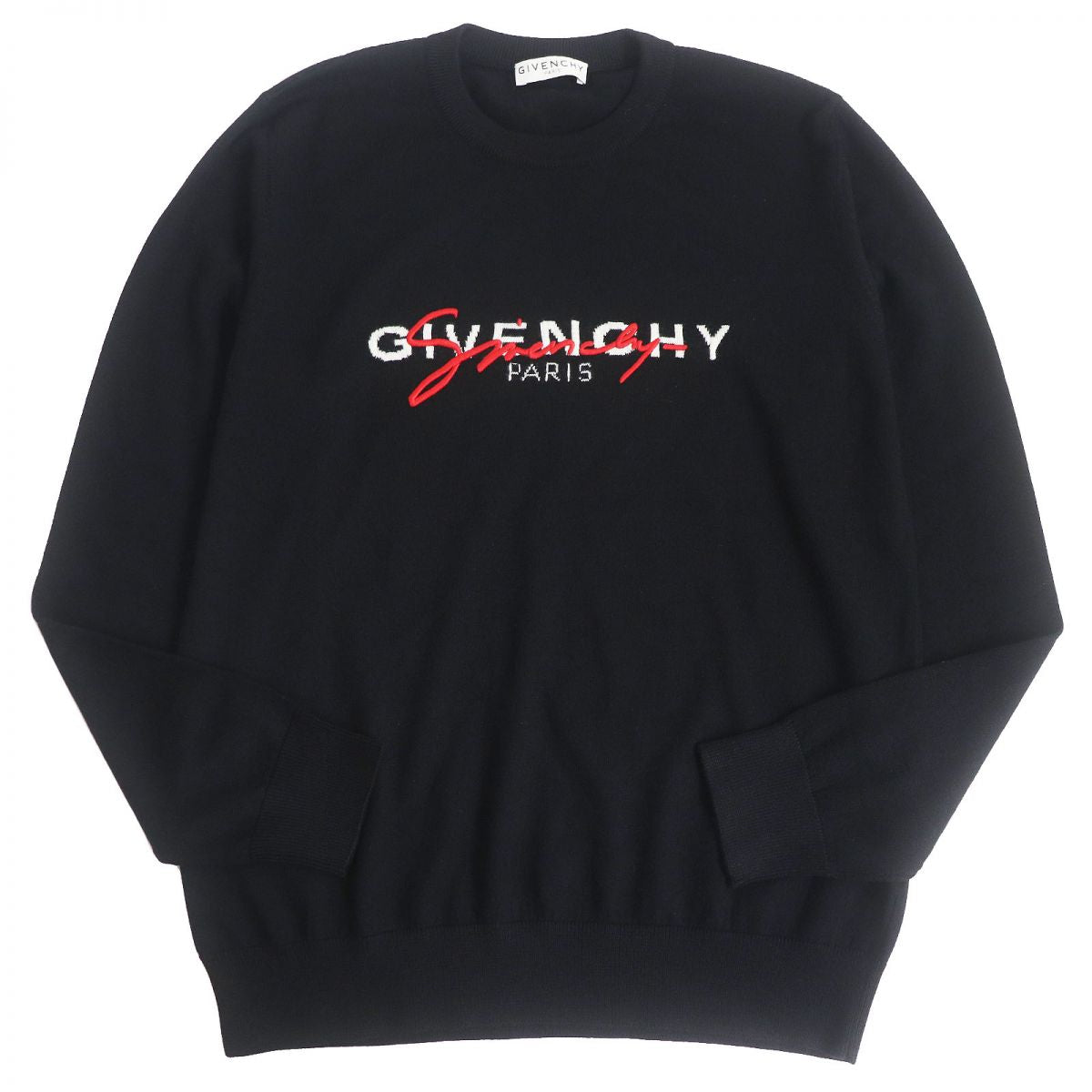 Givenchy Wool XL Logo Embroidered Sweater