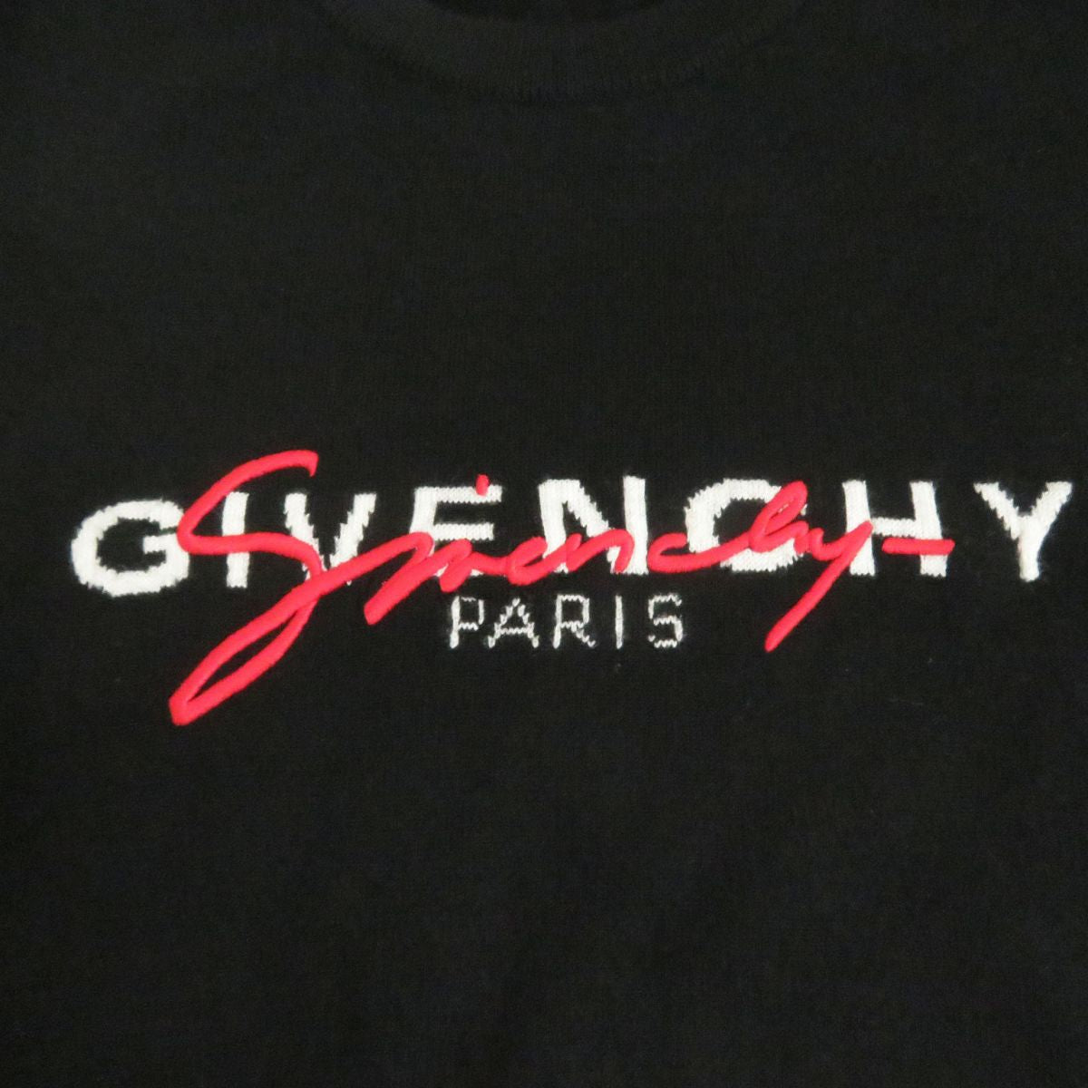 Givenchy Wool XL Logo Embroidered Sweater