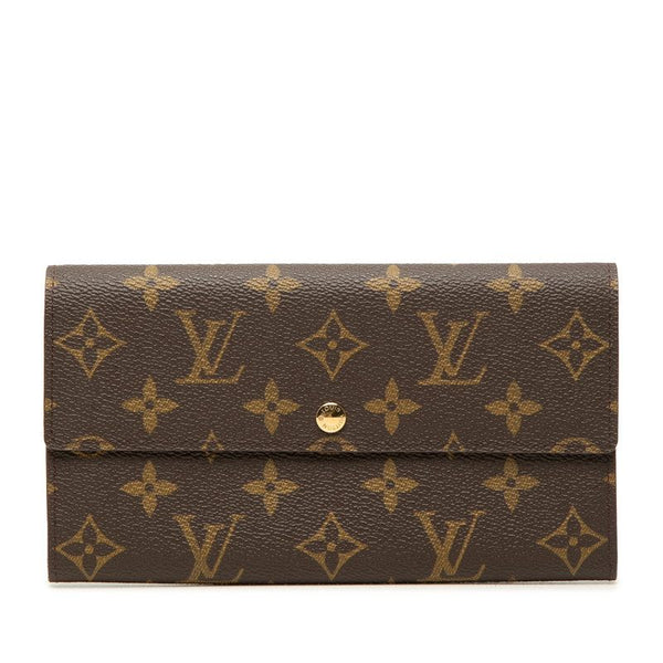 Louis Vuitton Monogram Portefeuille Sarah Long Wallet