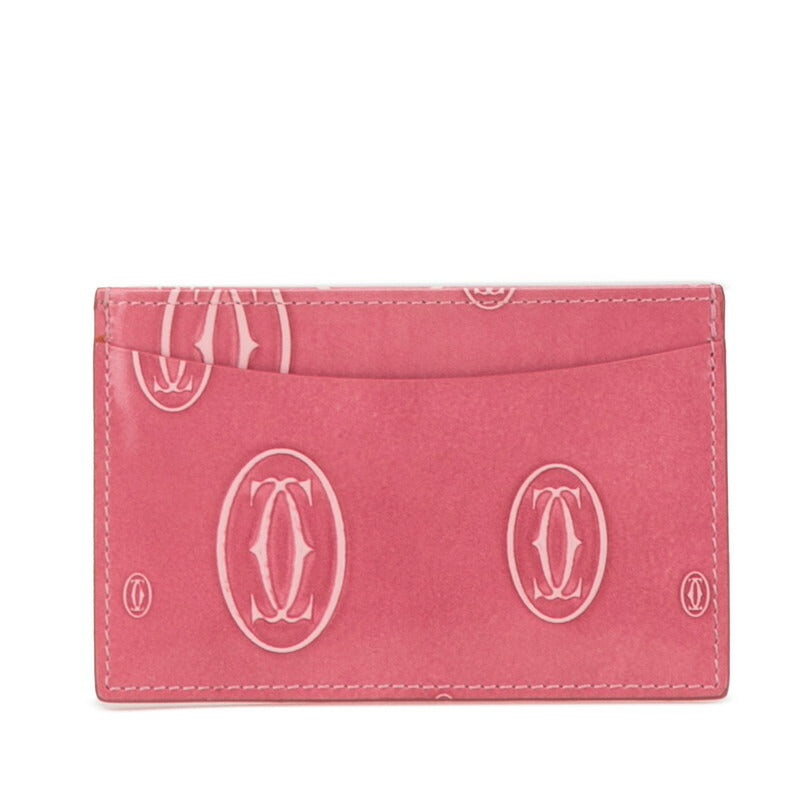 Cartier Happy Birthday Card Case Pink