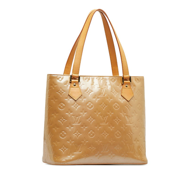 Louis Vuitton Patent Leather Houston Tote Bag M91340 in Very Good Condition