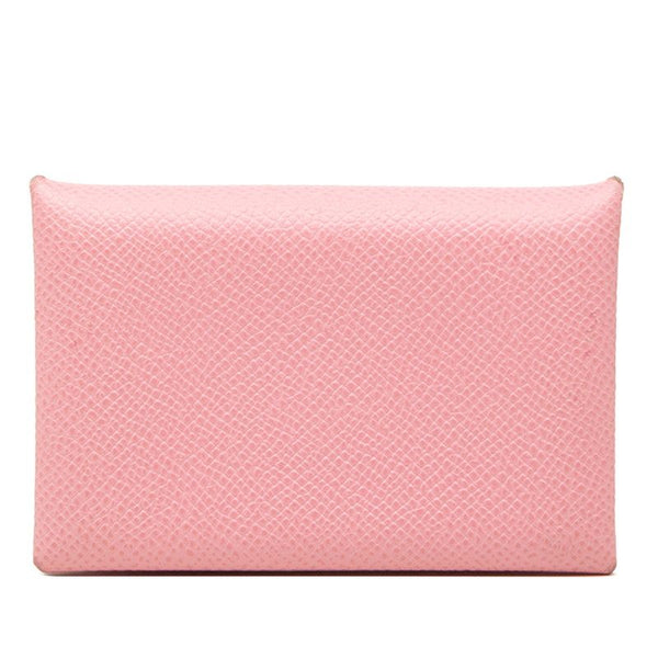 Hermes Calvi Leather Coin Case