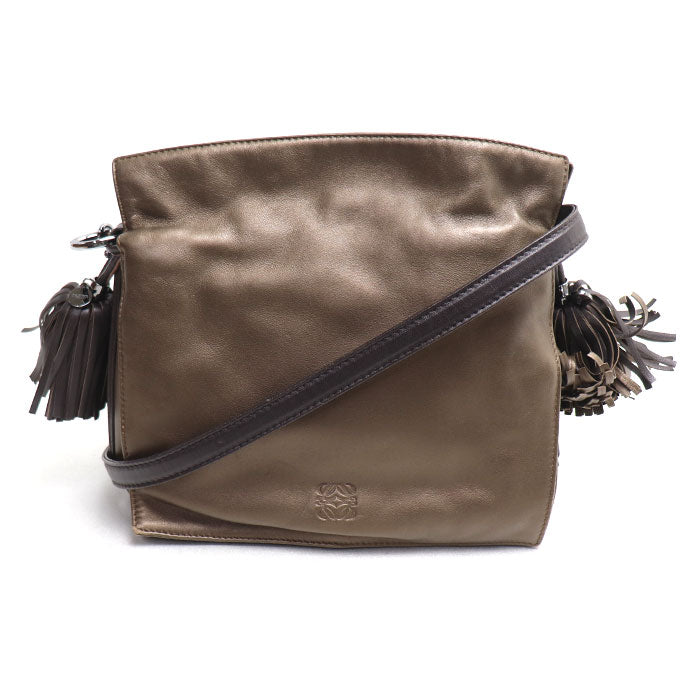 Loewe Flamenco Leather 2way Shoulder Bag