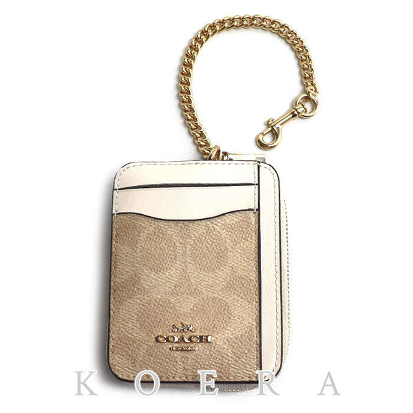 Coach Coated Canvas Card Case