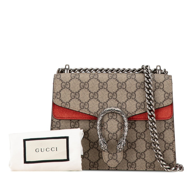 Gucci GG Supreme Dionysus Chain Shoulder Bag PVC Leather 421970 in Very Good Condition