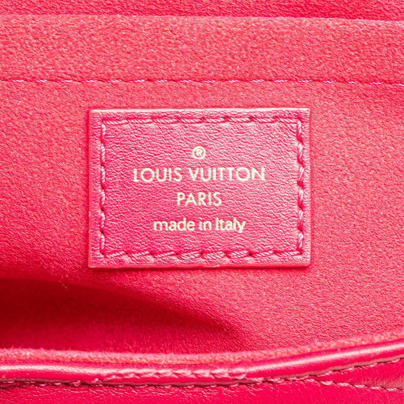 Louis Vuitton New Wave Chain Bag MM M55020 Pink Calf Leather