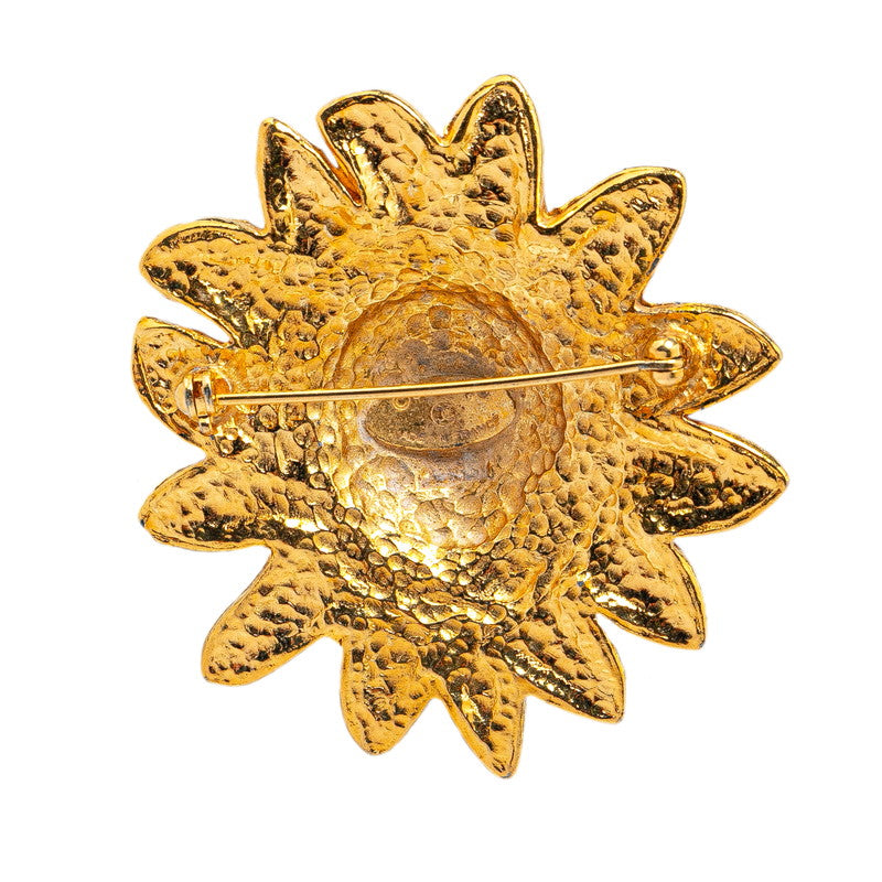 Chanel Lion Motif Gold Brooch