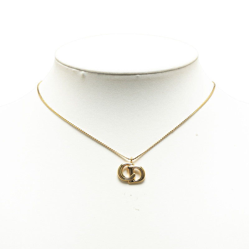 Dior CD Logo Gold Necklace in Great Condition