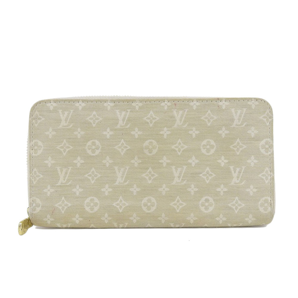 Louis Vuitton Monogram Mini Lin Zippy Wallet M95310 in Good Condition