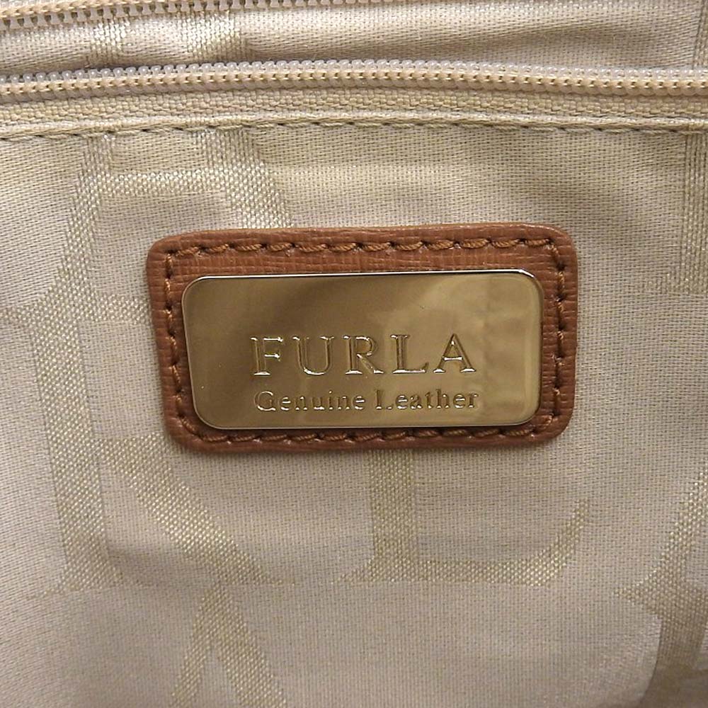 Furla Julia Leather 2WAY Handbag F6801 in Great Condition