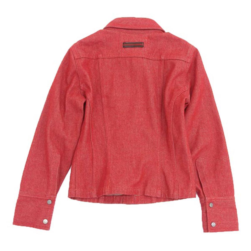 Gucci Red Cotton Jacket 38