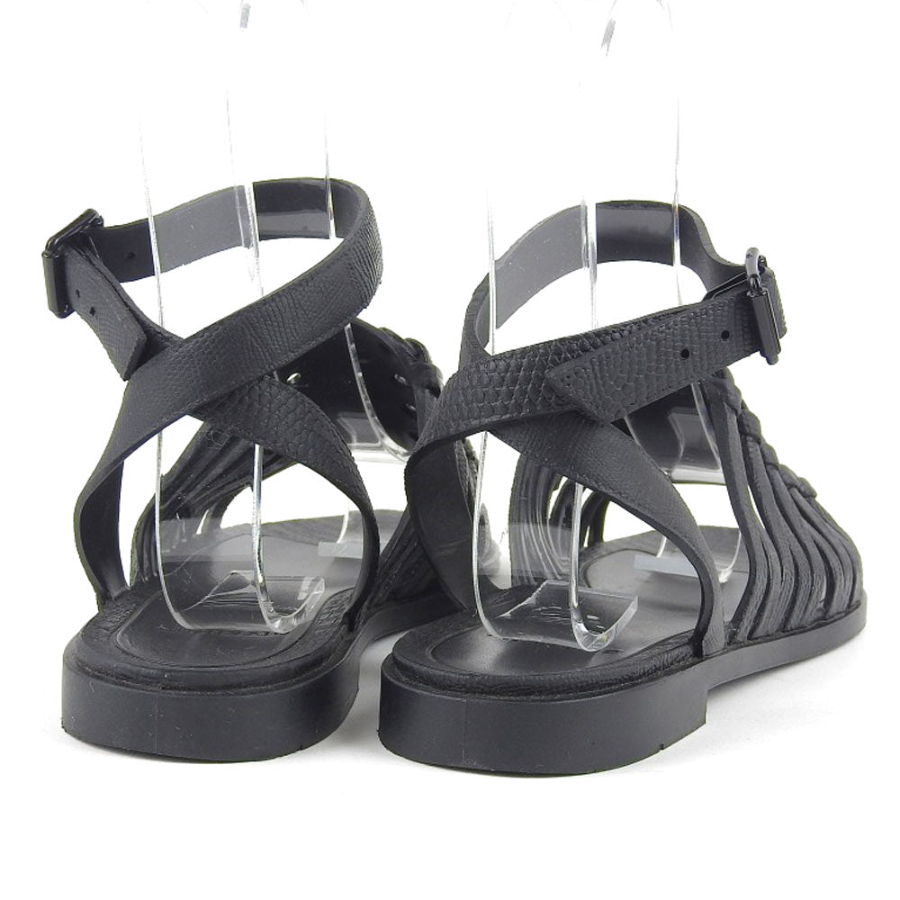 Givenchy Rubber Gladiator Sandals Size 37 in Excellent Condition