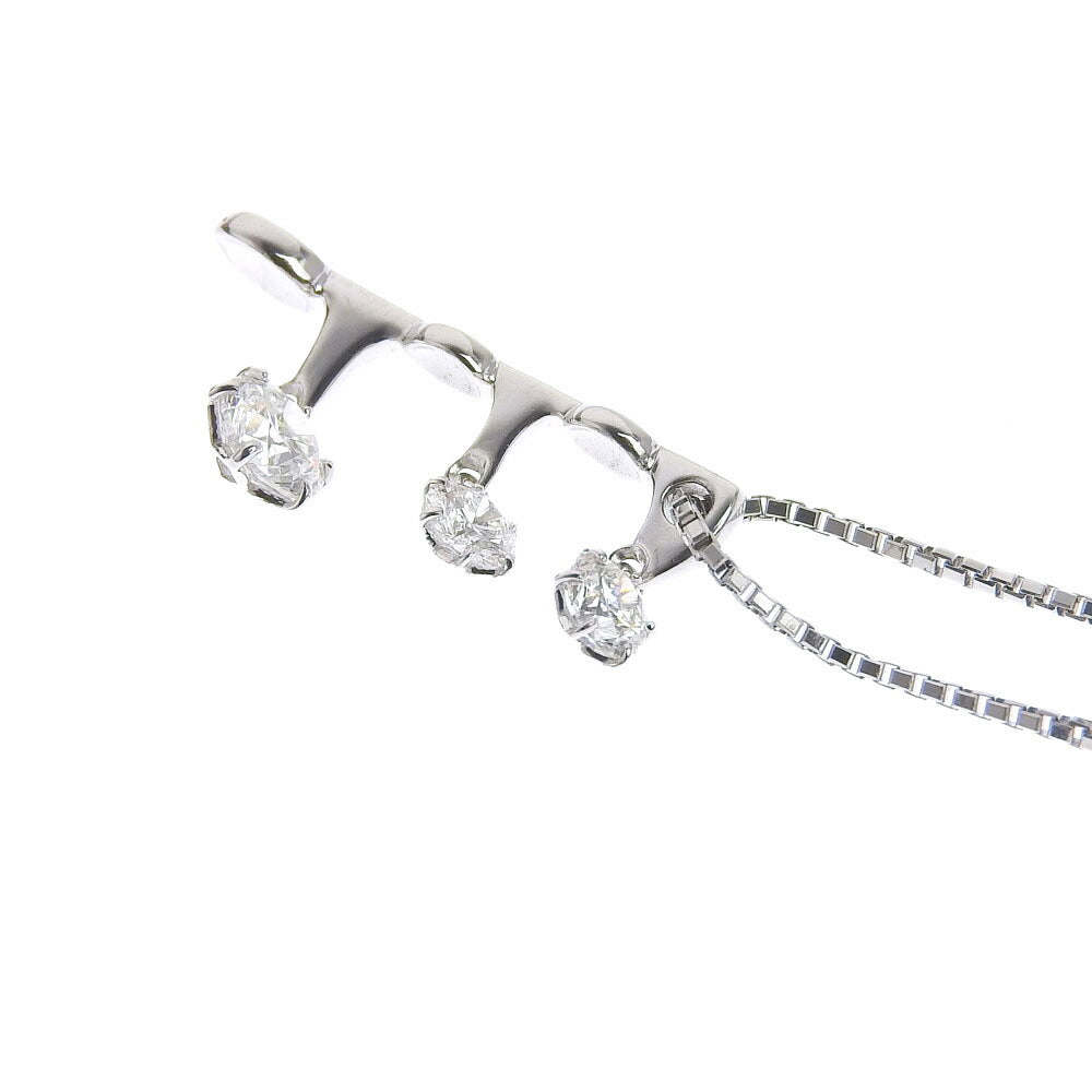 Platinum Diamond Necklace Pt850/Pt900