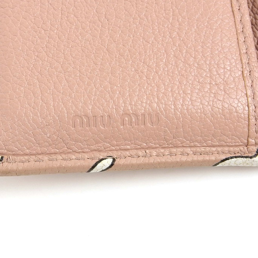 Miu Miu Leather Trifold Wallet 5ML225