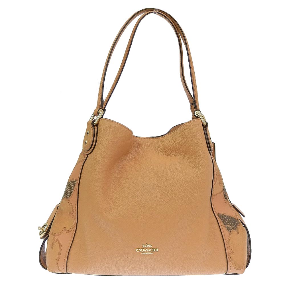 Coach Edie Leather Tote Bag 24966