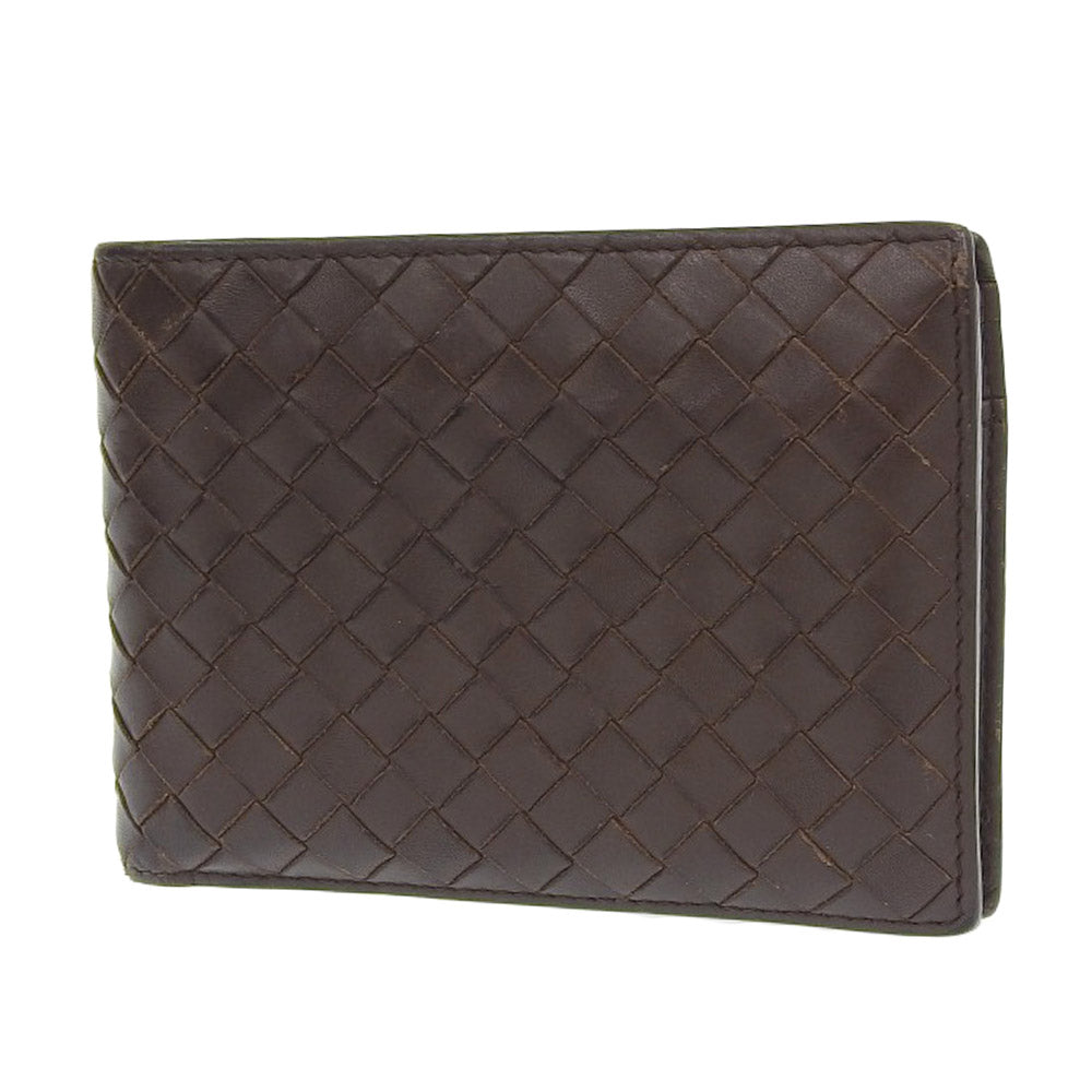 Bottega Veneta Leather Bifold Wallet 113112