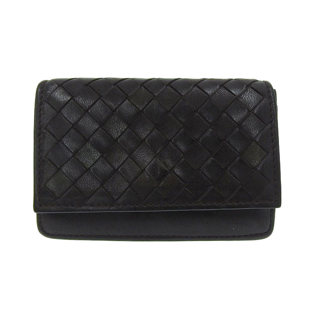 Bottega Veneta Leather Card Case 133945 in Very Good Condition