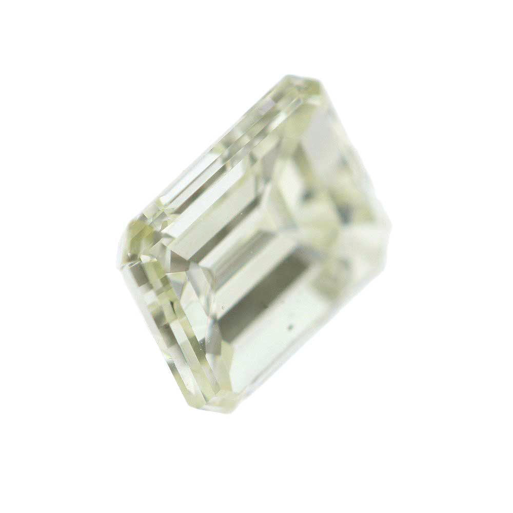 Loose Diamond 0.933ct Light Yellow SI1 Baguette in Excellent Condition