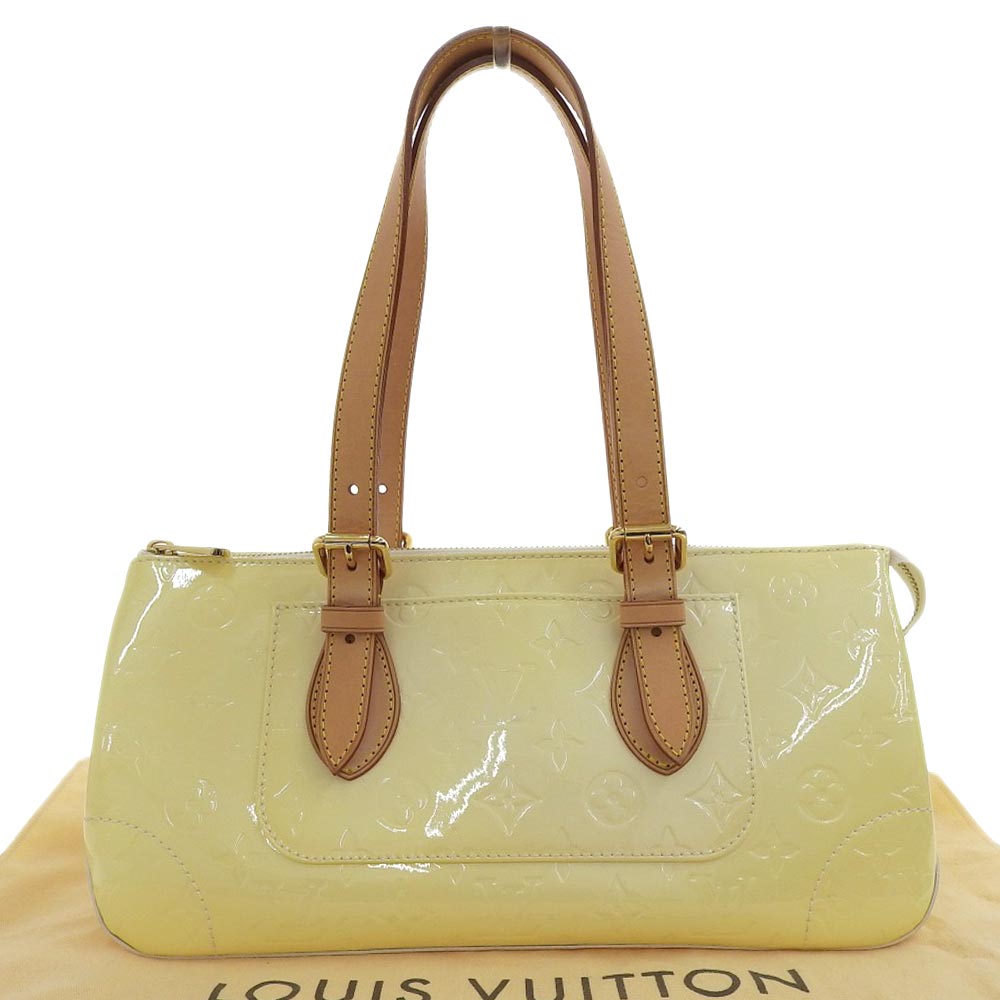 Louis Vuitton Vernis Rosewood Avenue Shoulder Bag M93508 in Very Good Condition