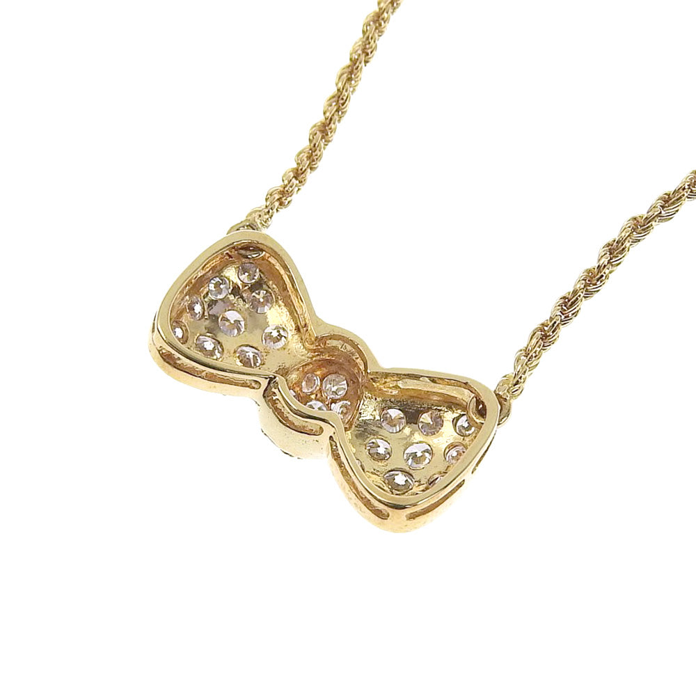 K18YG Diamond Necklace 40cm