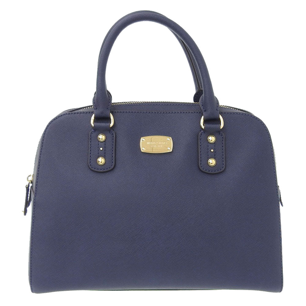 Michael Kors Leather Handbag Navy