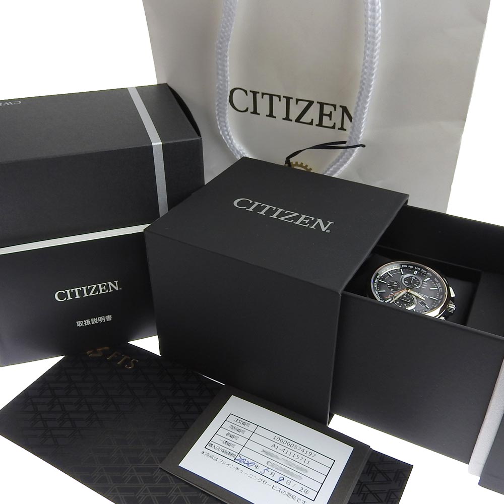 Citizen Attesa Eco-Drive Chronograph H804 T025609