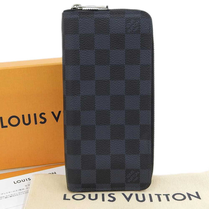 Louis Vuitton Damier Cobalt Zippy Wallet Vertical