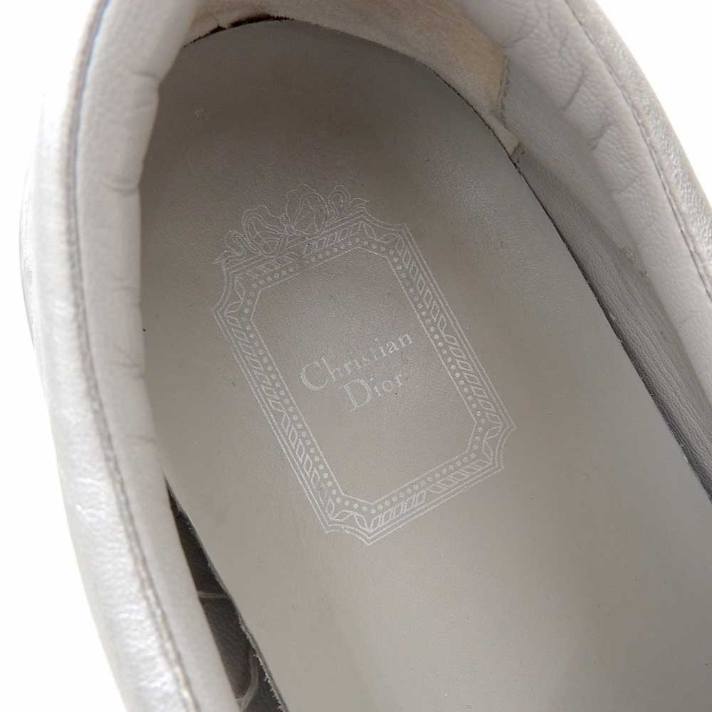 Dior Canvas Slip-On Sneakers Size 39 in Good Condition