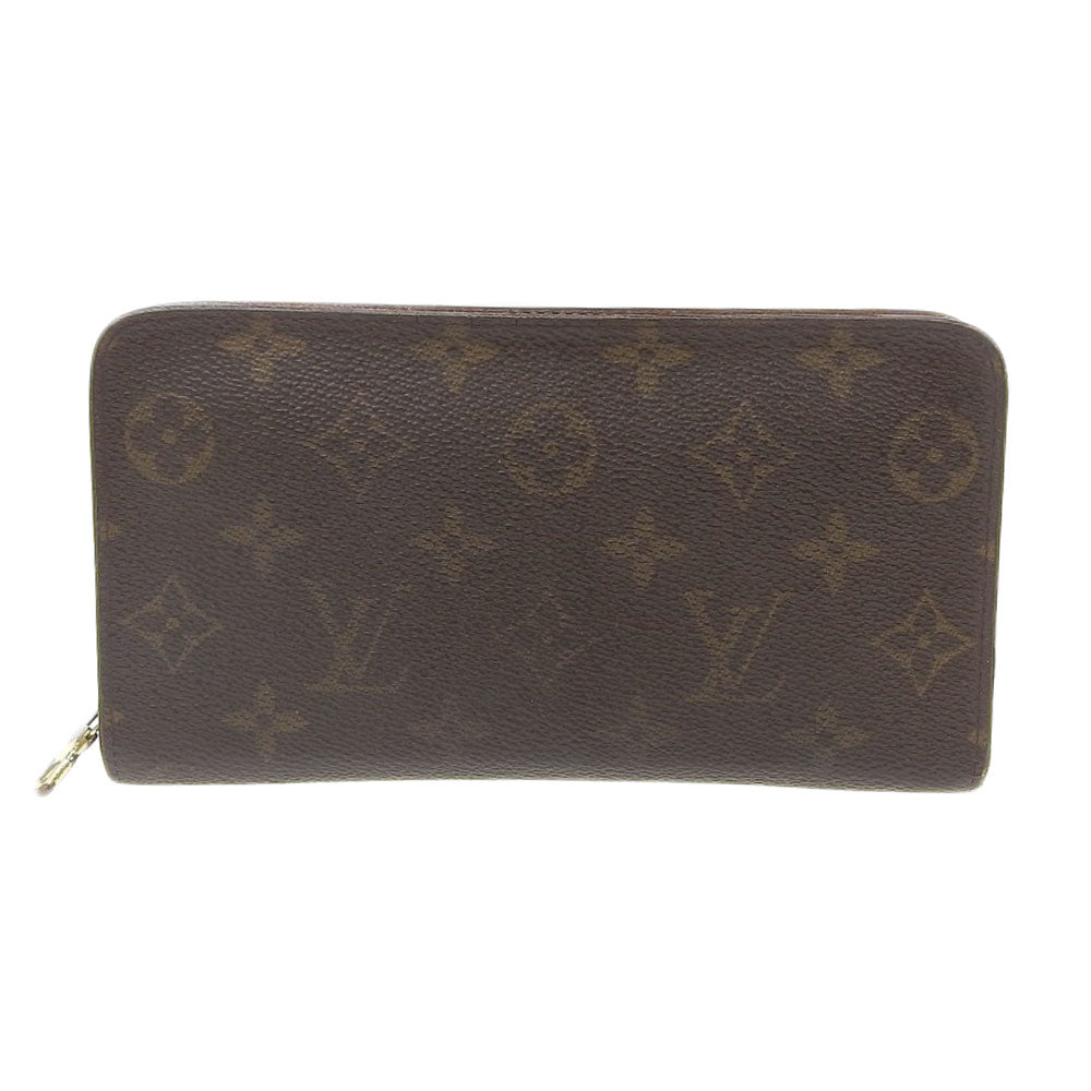 Louis Vuitton Monogram Zip Long Wallet M61727 in Good Condition