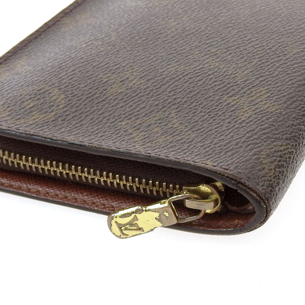 Louis Vuitton Monogram Zip Long Wallet M61727