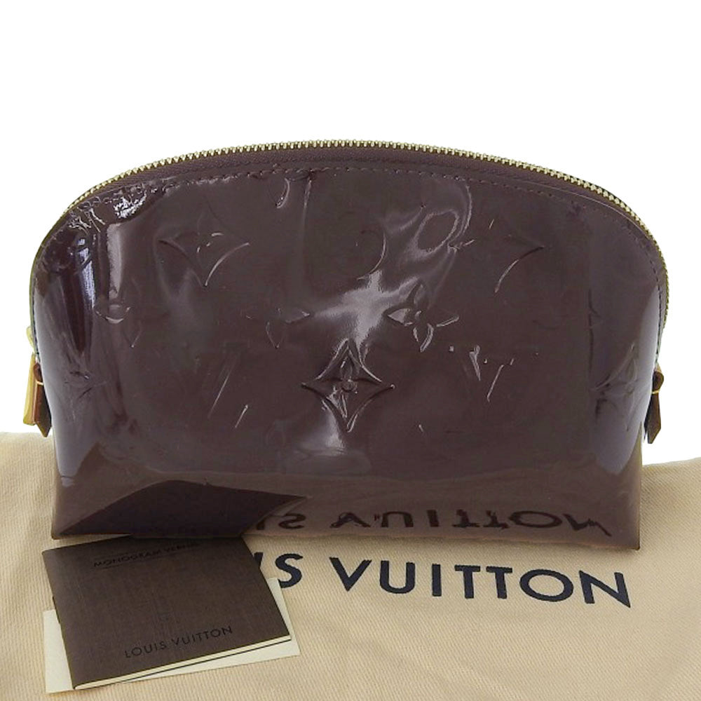 Louis Vuitton Monogram Vernis Cosmetic Pouch M91495