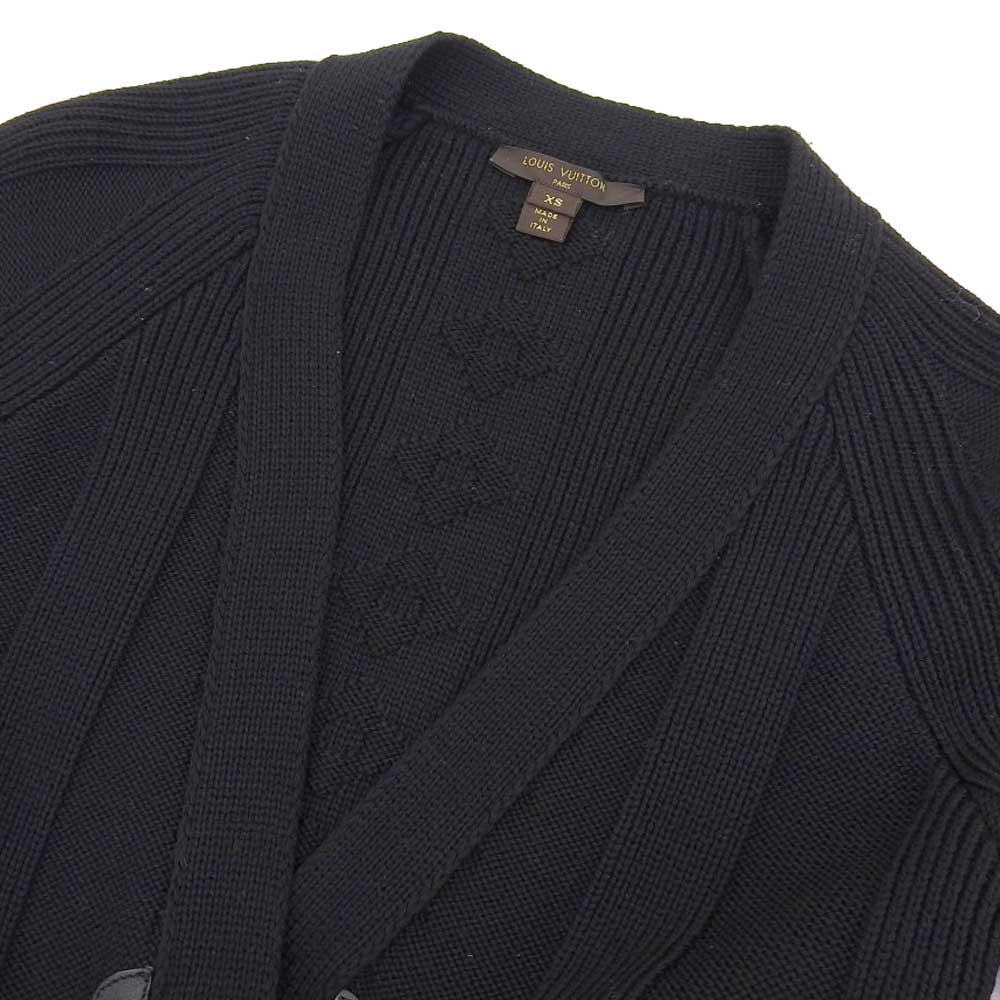 Louis Vuitton 100% Wool XS Cardigan in Excellent Condition