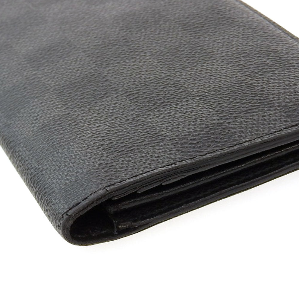 Louis Vuitton Damier Graphite Portefeuille Brazza Long Wallet N62665