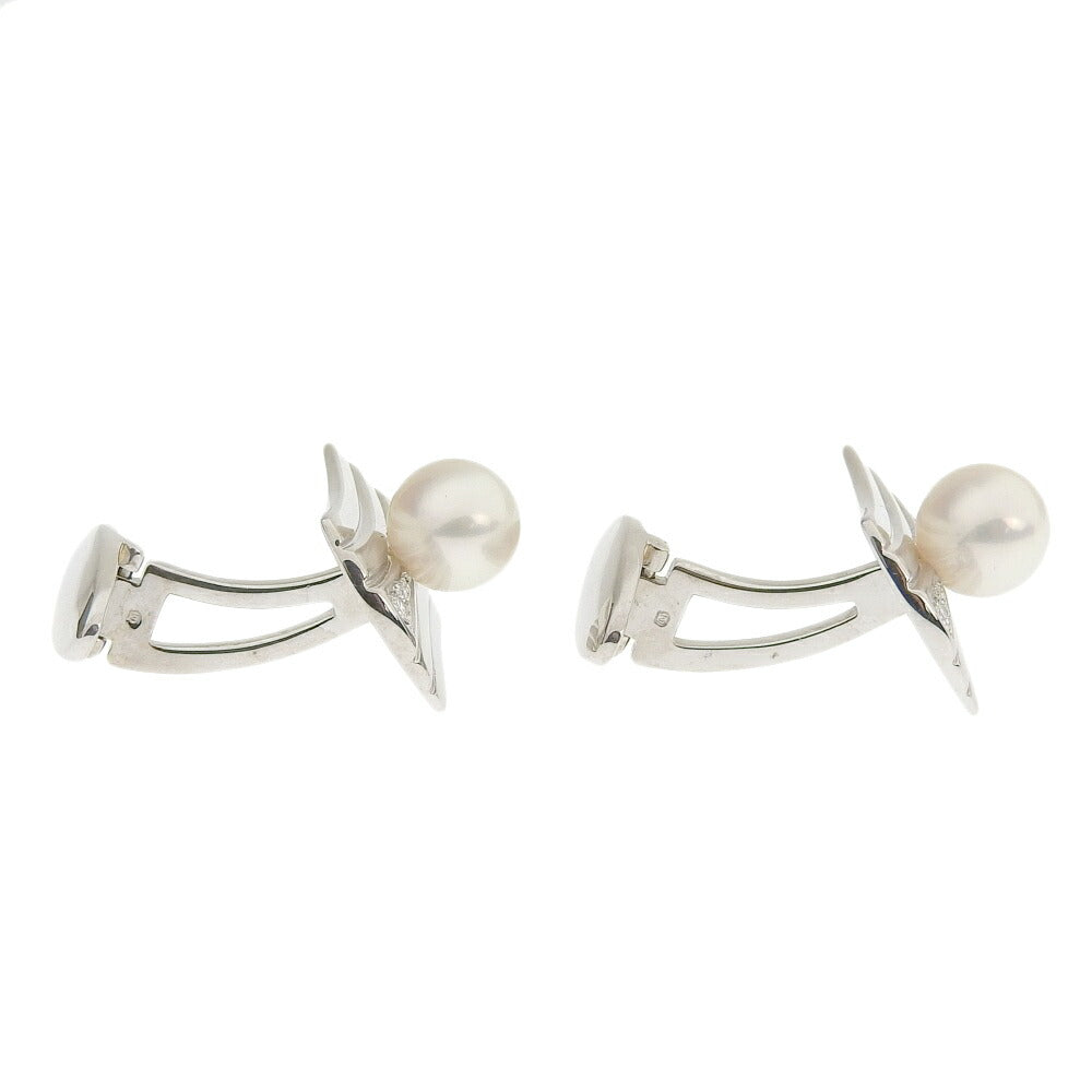 Mikimoto Pearl Cufflinks K18WG