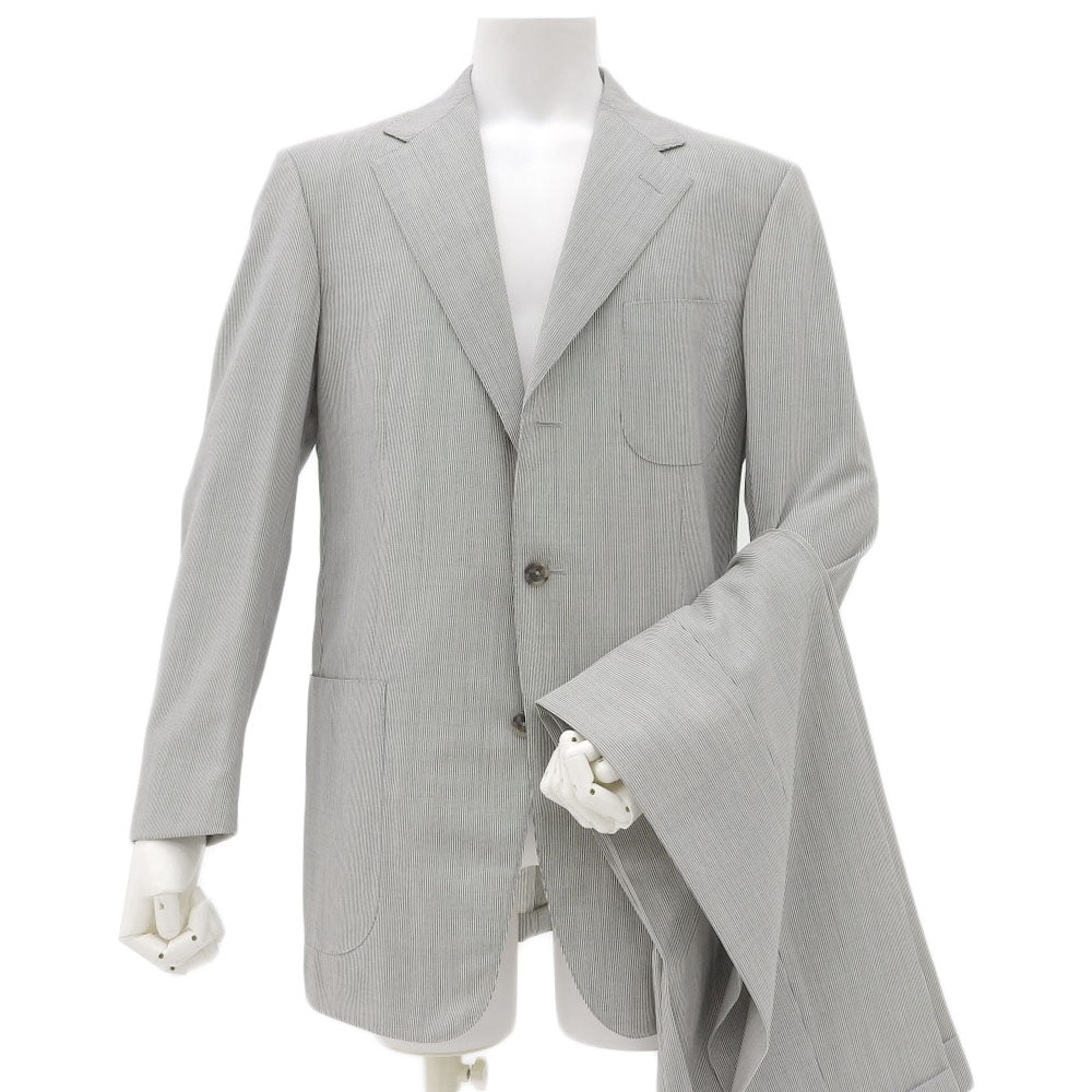 Ermenegildo Zegna Wool Stripe Suit 48