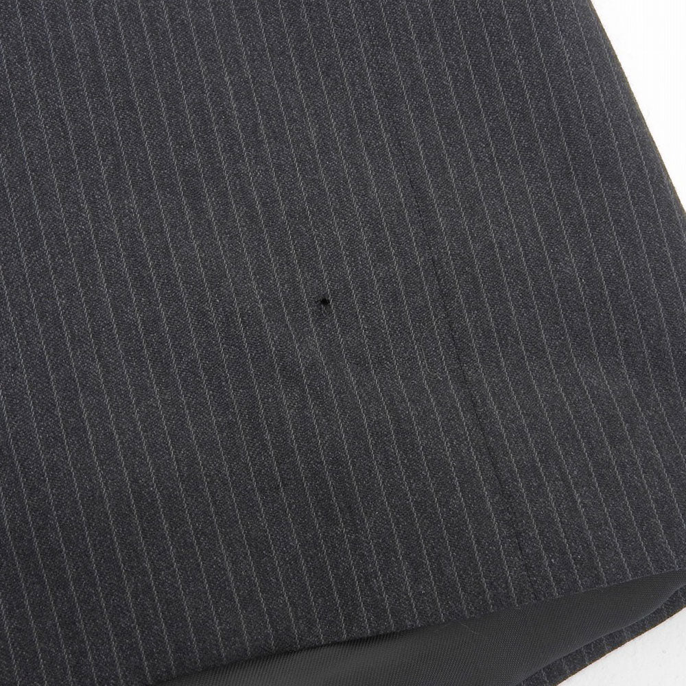 Ermenegildo Zegna Wool Suit Set Gray Striped