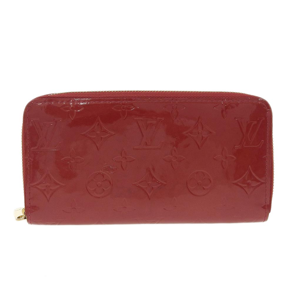 Louis Vuitton Monogram Vernis Zippy Wallet Long Wallet M91981 in Very Good Condition