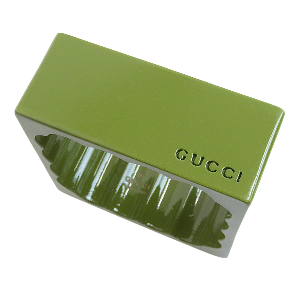 Gucci Olive Green Bangle in Great Condition