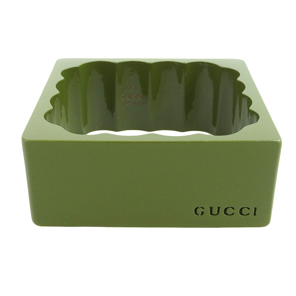 Gucci Olive Green Bangle in Great Condition